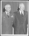 Photograph of Frank Armstrong and Dwight Eisenhower